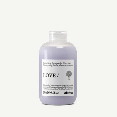 Davines Love Smoothing Shampoo Essential Haircare In Transparent