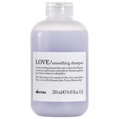 Davines Love Smoothing Shampoo For Frizzy Hair 8.45 oz/ 250 ml In White
