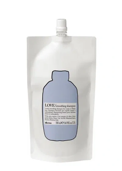 Davines Love Smoothing Shampoo Refill 500ml In White