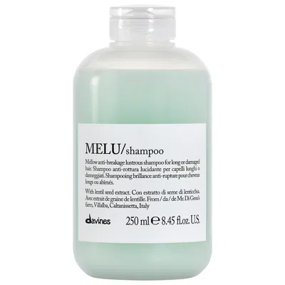 Davines Melu Anti-breakage Shampoo For Long Hair 8.45 oz/ 250 ml In White