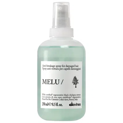 Davines Melu Anti-breakage Hair Shield For Long Hair 8.5 Fl Oz/250 ml In Transparent