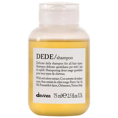 Davines Mini Dede Delicate Daily Shampoo 2.5 oz/ 75 ml In White