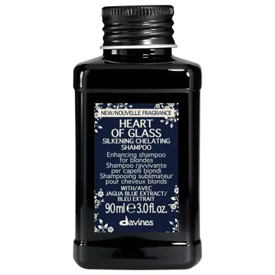 Davines Mini Heart Of Glass Chelating Silkening Shampoo For Blondes 3.0 Oz/90 ml