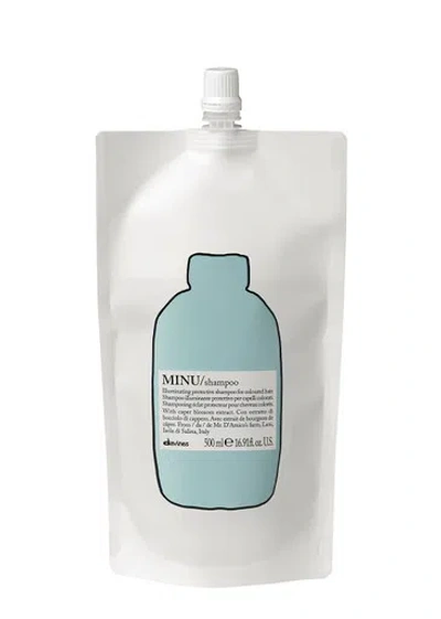 Davines Minu Colour-protecting Shampoo Refill 500ml In White