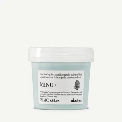 Davines Minu Conditioner Essential Haircare In Transparent