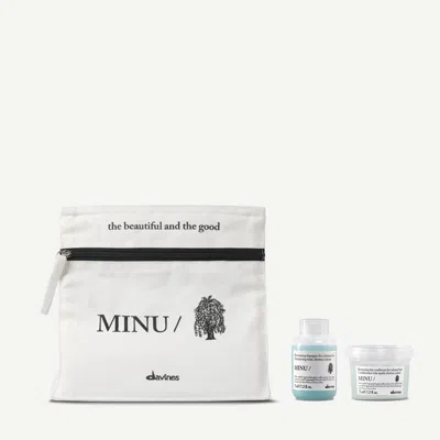 Davines Minu Discovery Kit In Transparent