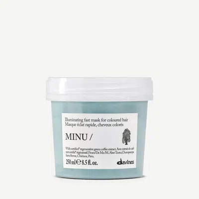 Davines Minu Mask Essential Haircare In Transparent