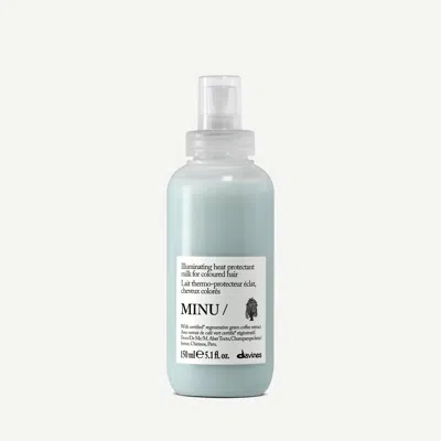 Davines Minu Milk Essential Haircare In Transparent