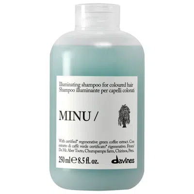 Davines Minu Shampoo For Colored Hair 8.5 Fl Oz/250 ml In Transparent