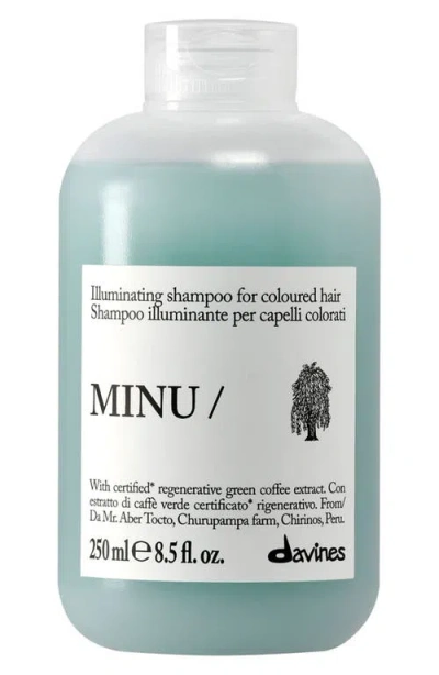 Davines Minu Shampoo Essential Haircare In Transparent