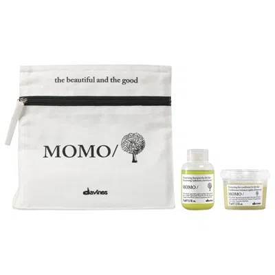Davines Momo Mini Bestsellers Hair Set For Dry Hair In Transparent