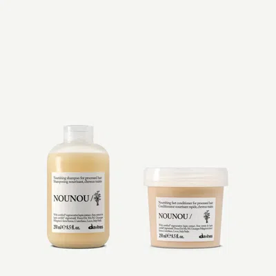 Davines Nounou Duo Set In Brown