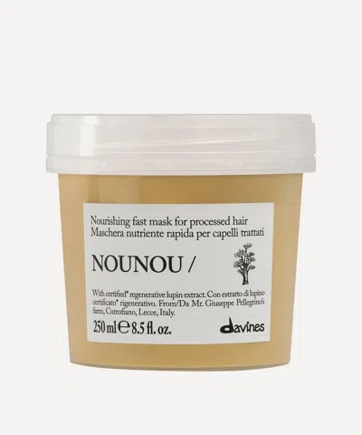 Davines Nounou Hair Mask 250ml In Gold