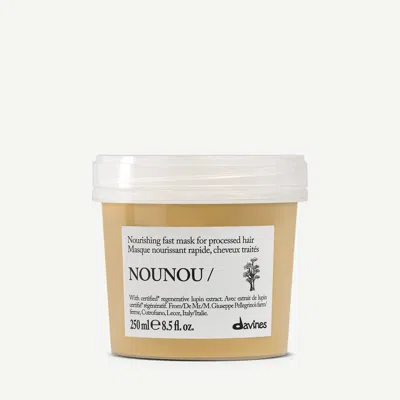 Davines Nounou Mask Essential Haircare In Transparent