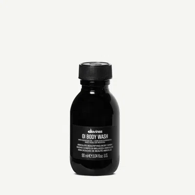 Davines Oi Body Wash In Black