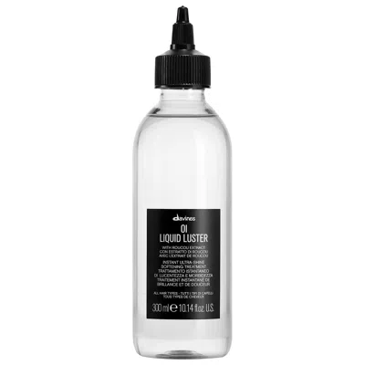 Davines Oi Liquid Luster Hair Treatment For Softness And Shine 10.14 oz/ 300 ml In White