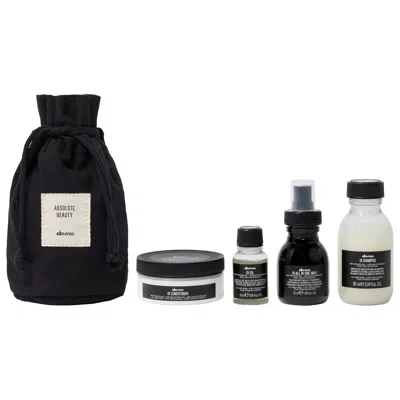 Davines Oi Mini Bestsellers Hair Gift Set For Softness And Shine In Transparent