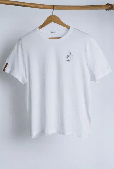 Davines Regenerative Organic Cotton Tee, Spirit D Merchandising In White