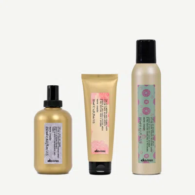Davines Slick Back Styling Set