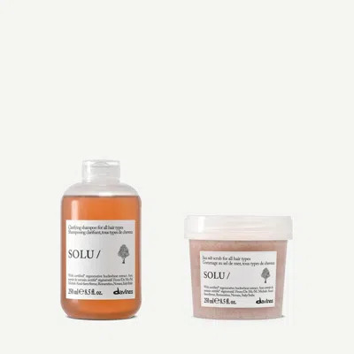 Davines Solu Duo Set In Brown