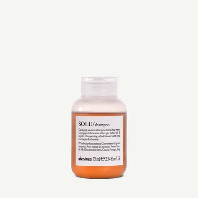 Davines Solu Shampoo Set In Transparent