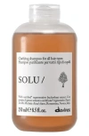 Davines Solu Shampoo In Transparent