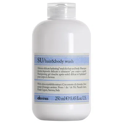Davines Su Hair & Body Wash 8.5 Fl Oz./250 ml