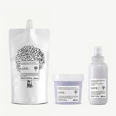 Davines The Love Smoothing Routine Set