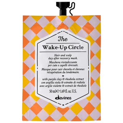 Davines The Wake-up Circle Hair Mask For Dull Hair 1.69 oz/ 50 ml In White