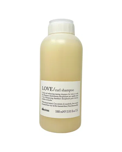 Davines Unisex 33.8oz Love Curl Shampoo In Transparent