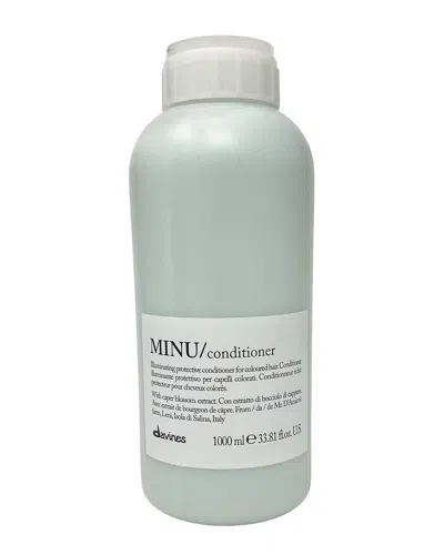 Davines Unisex 33.8oz Minu Illuminating Protective Conditioner In Transparent