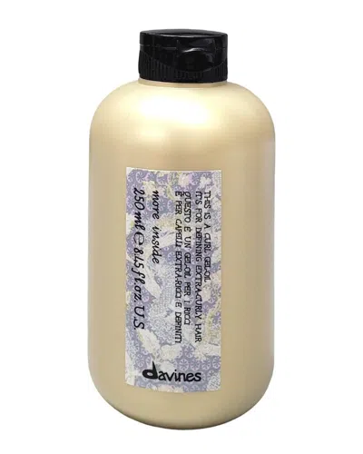 Davines Unisex 8.45oz Curl Gel Oil In White