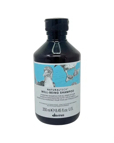 Davines Unisex 8.45oz Natural Tech Well Being Shampoo For Hydrating In Transparent