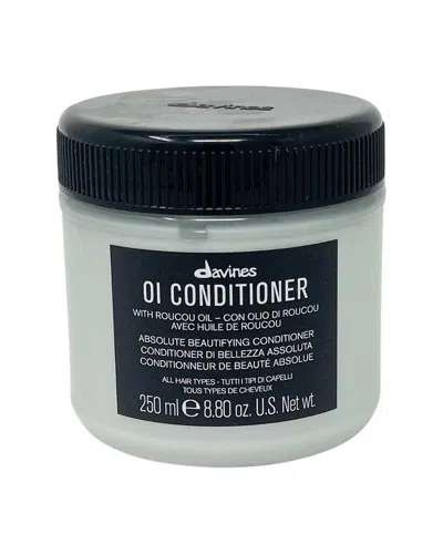 Davines Unisex 8.8oz Oi Conditioner In Transparent