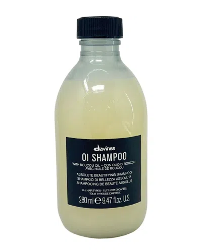Davines Unisex 9.46oz Oil Shampoo In Transparent