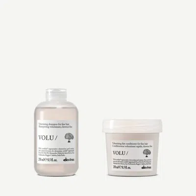 Davines Volu Duo Set In Transparent