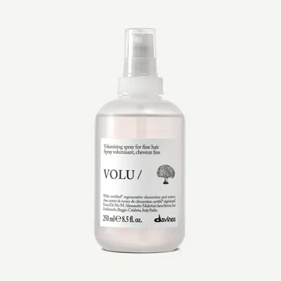 Davines Volu Hair Mist Essential Haircare In Transparent
