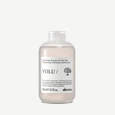 Davines Volu Shampoo Essential Haircare In Transparent
