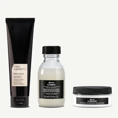 Davines X Skin Regimen Lx Set In White