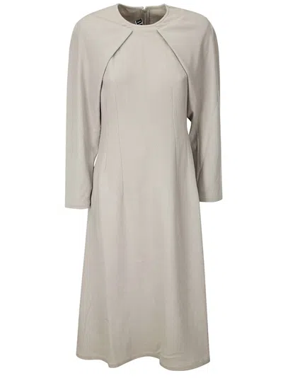 Dawei Crew-neck Wool Dress