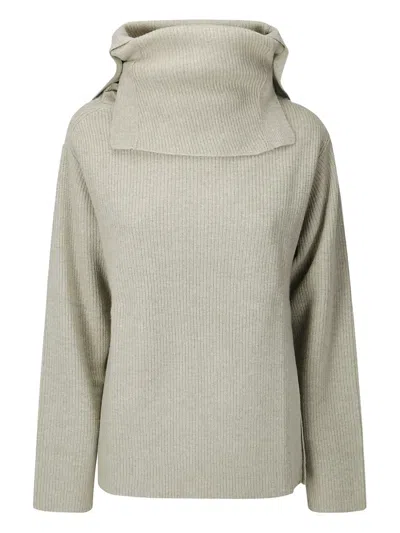 DAWEI RIBBED JUMPER