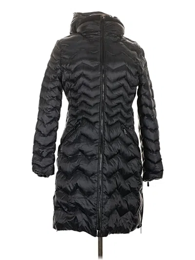 Pre-owned Dawn Levy Coat In Black