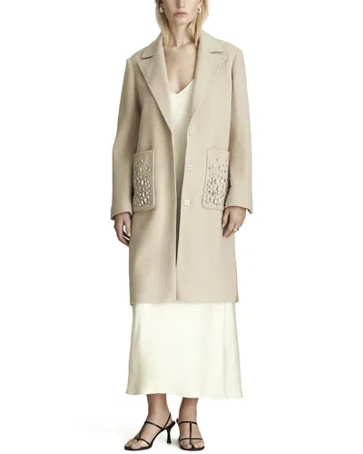 Dawn Levy Colette Coat In Beige