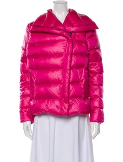 Pre-owned Dawn Levy Down Jacket In Pink