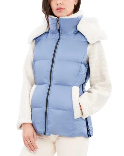 Dawn Levy Evelynn Down Coat In Blue