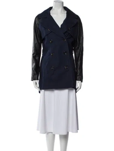 Pre-owned Dawn Levy Jacket In Blue