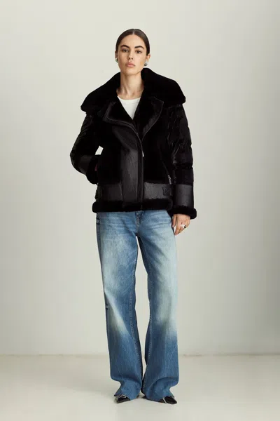 Dawn Levy Mel Coat In Black