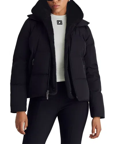 Dawn Levy Nicola Puffer Coat In Black
