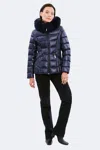 Dawn Levy Women's Nikki Hooded Down Puffer Jacket In Black
