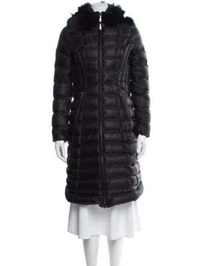 Pre-owned Dawn Levy Parka In Black